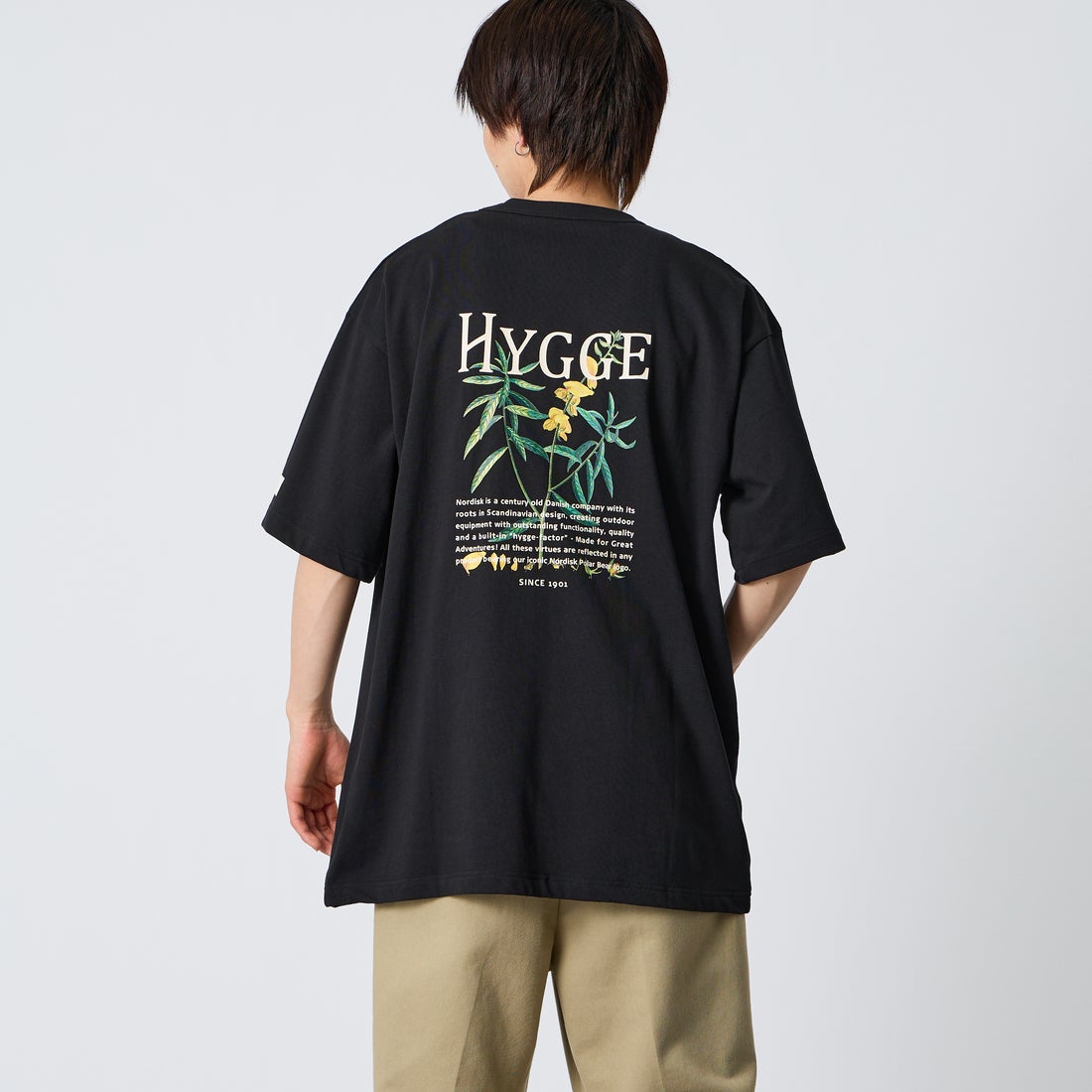 BLK&&モデル身長：177cm 着用サイズ：XL&&