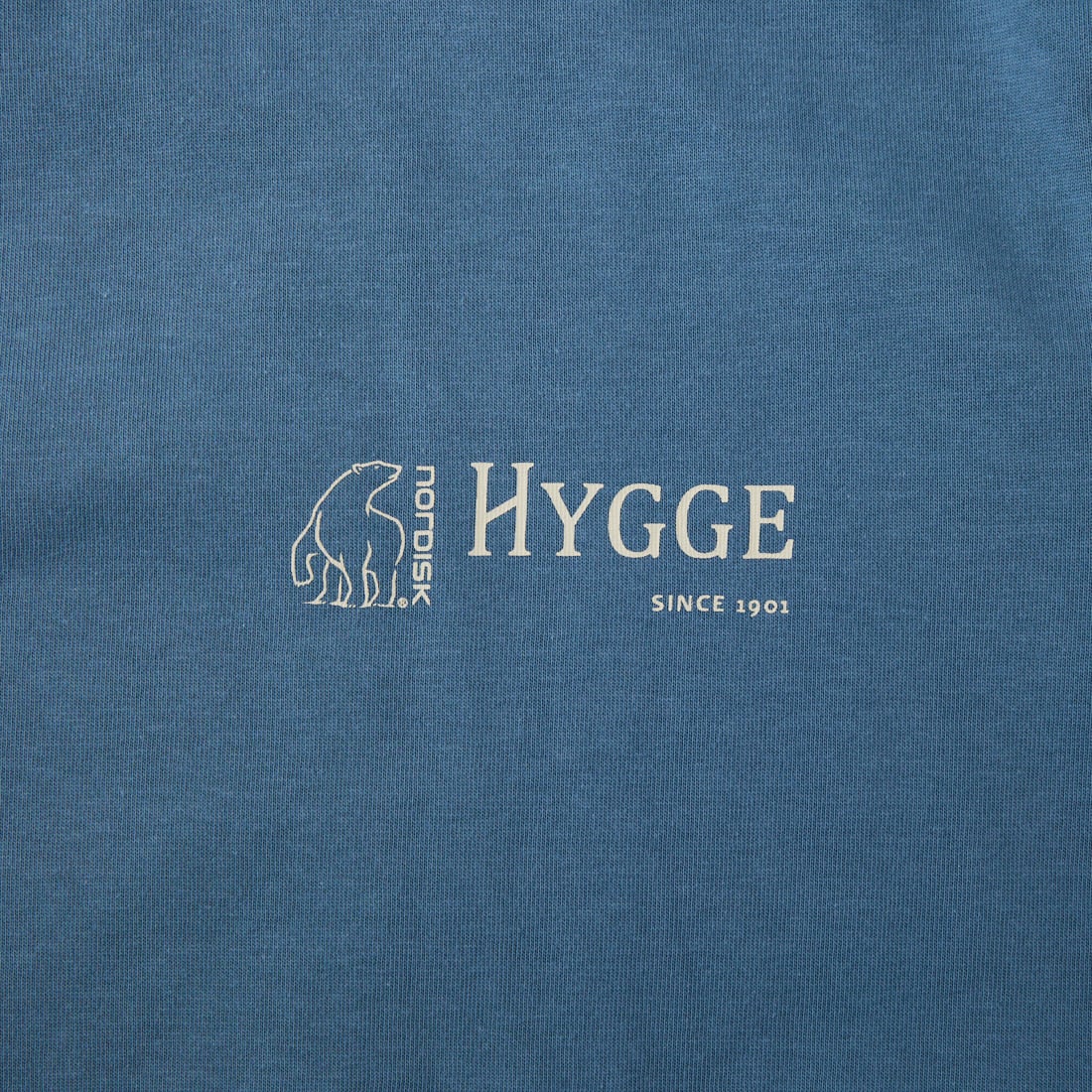 NORDISK [ノルディスク] 別注 HYGGE フラワーバックプリントTシャツ [NU11704-JF] BLU