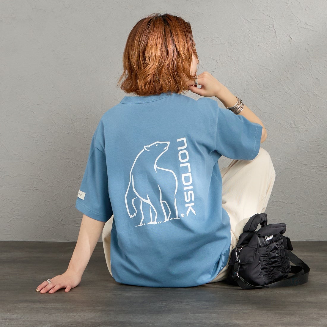 BLU&&モデル身長：158cm 着用サイズ：S&&