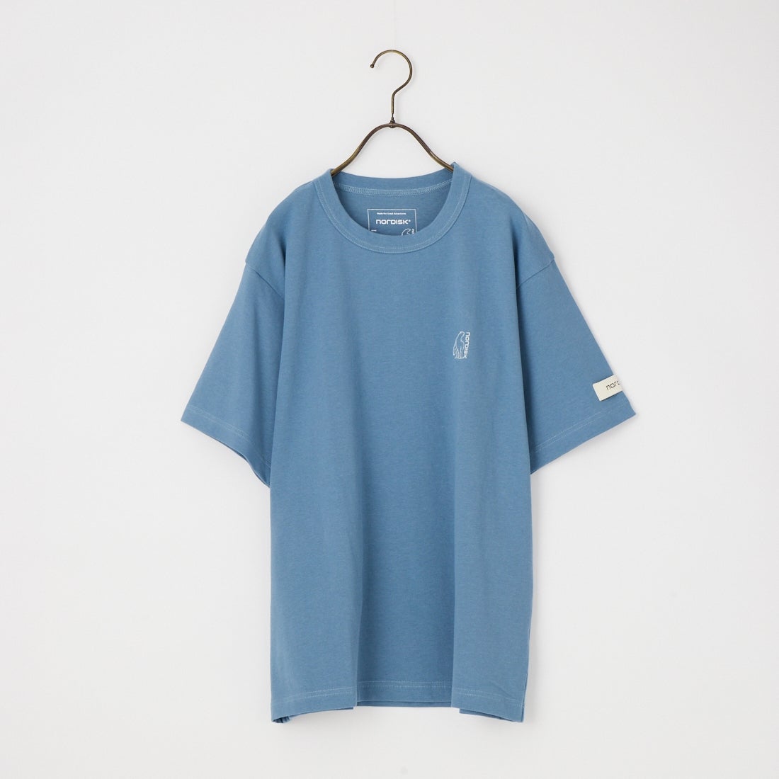 NORDISK [ノルディスク] 別注 バックロゴプリントTシャツ [NU11702-JF] BLU