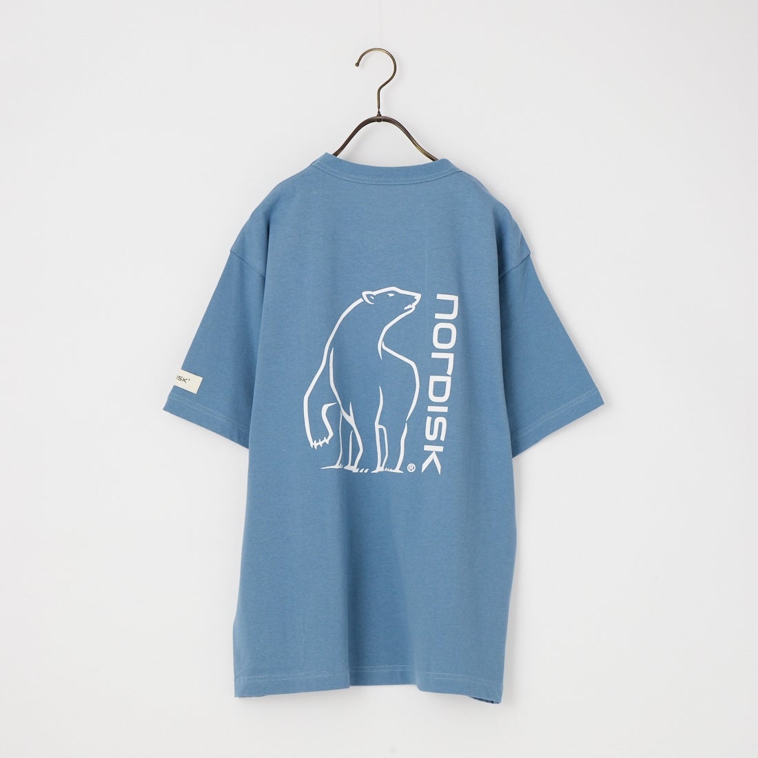 NORDISK [ノルディスク] 別注 バックロゴプリントTシャツ [NU11702-JF] BLU