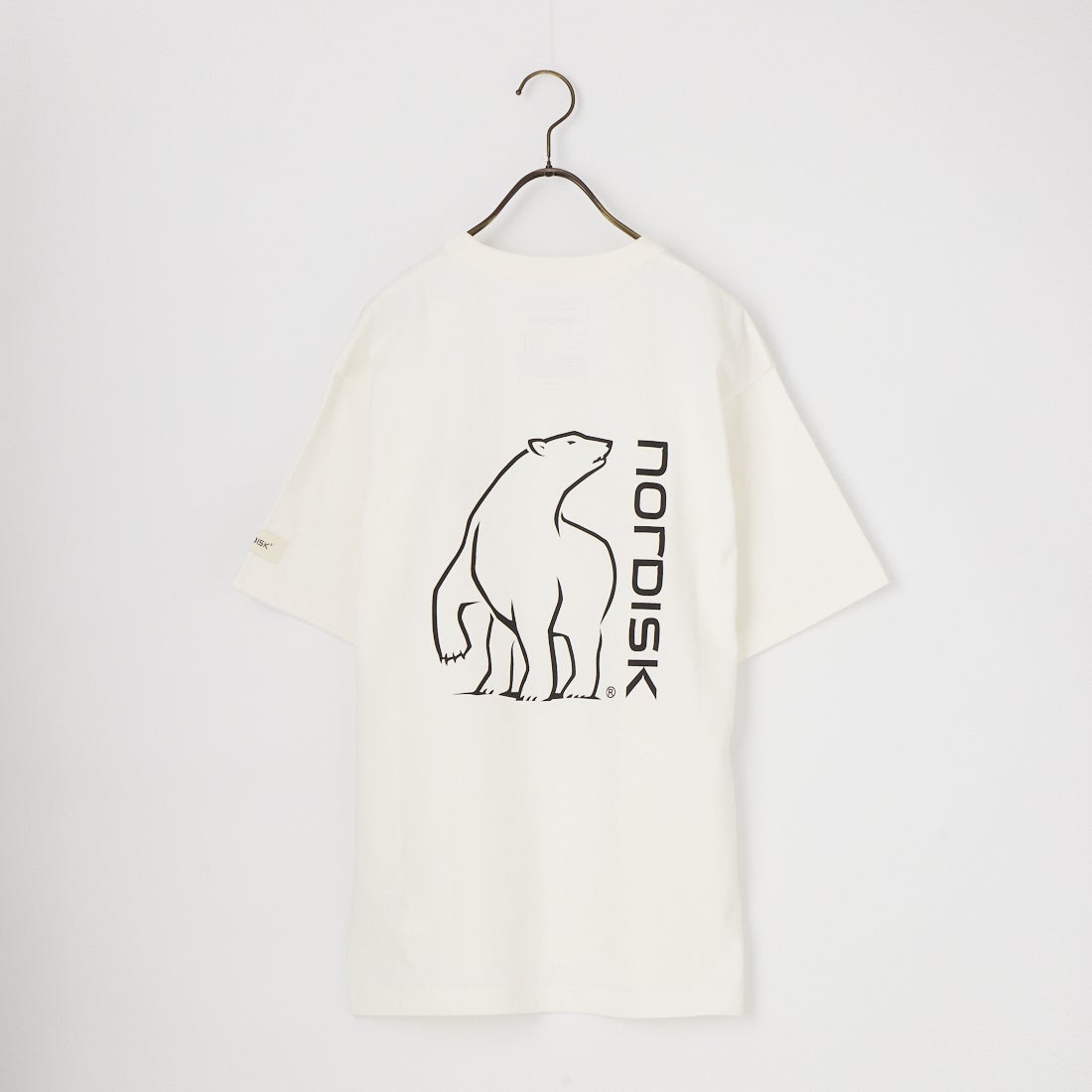 NORDISK [ノルディスク] 別注 バックロゴプリントTシャツ [NU11702-JF] WHT
