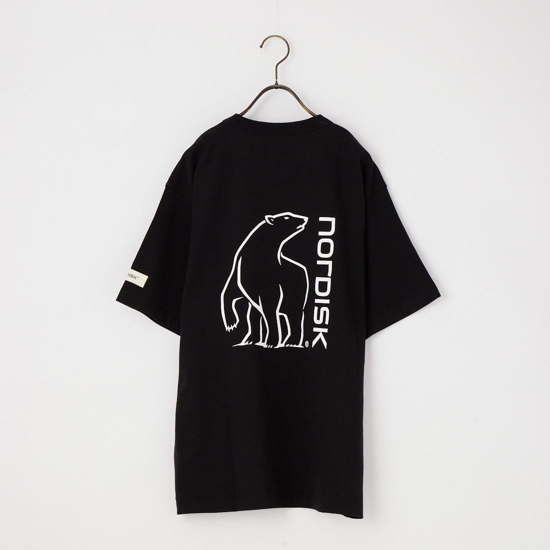 NORDISK [ノルディスク] 別注 バックロゴプリントTシャツ [NU11702-JF] BLK