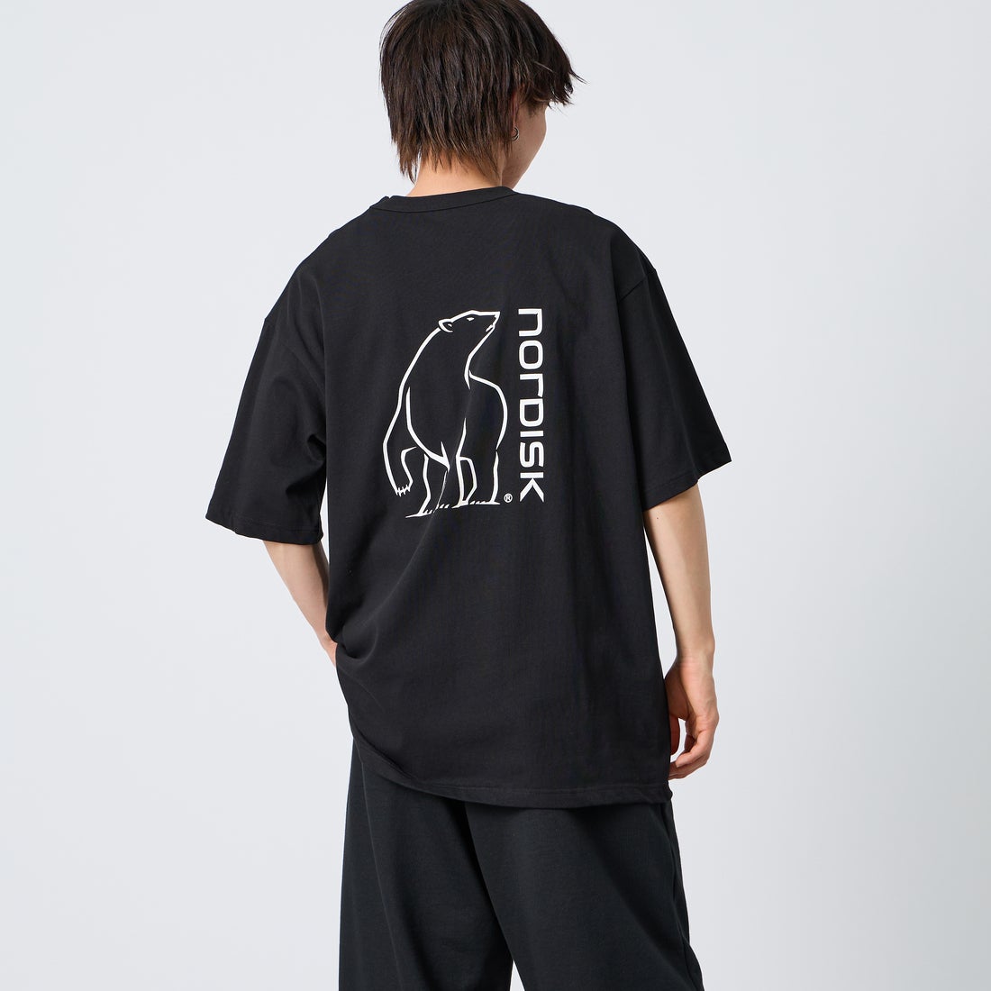 BLK&&モデル身長：177cm 着用サイズ：XL&&
