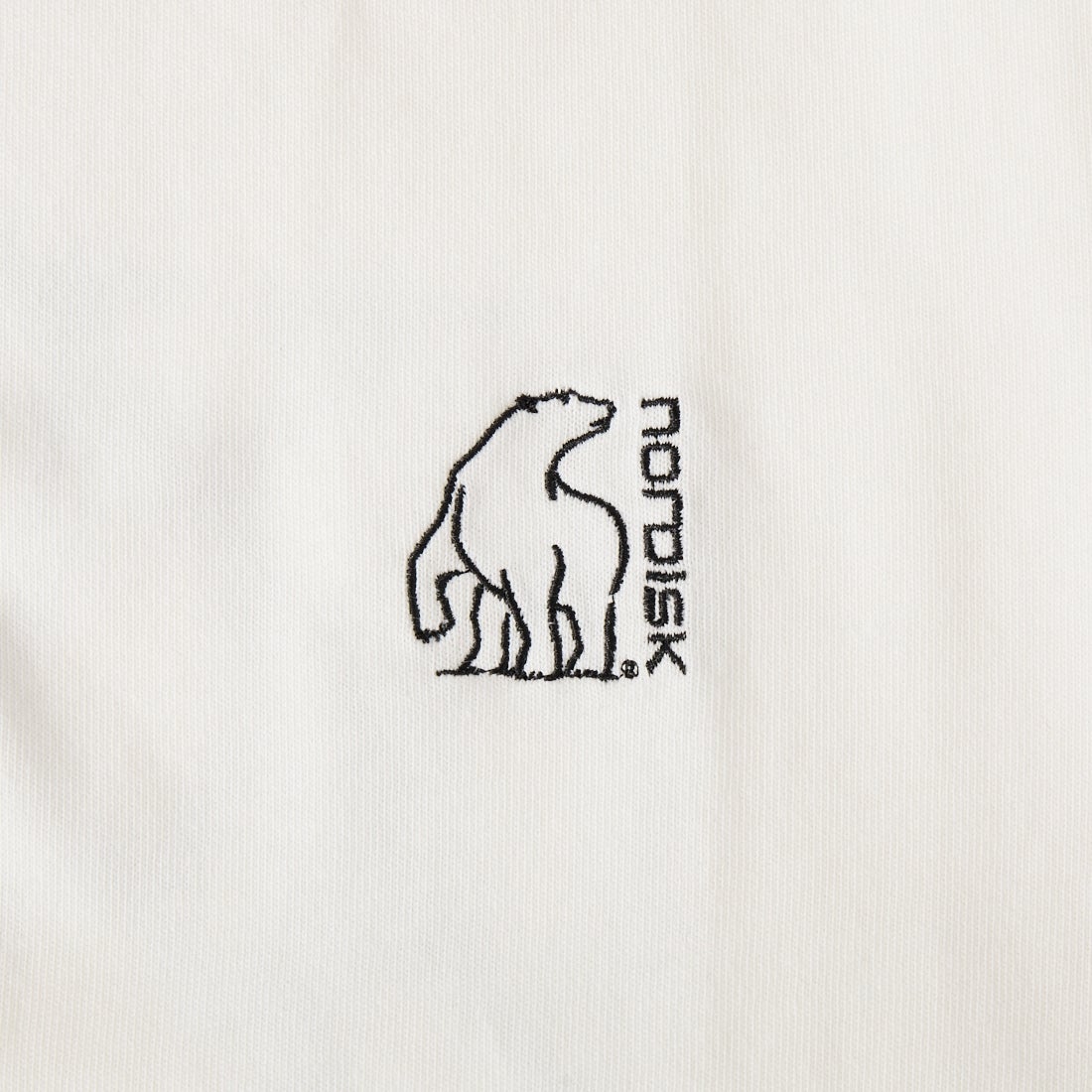 NORDISK [ノルディスク] 別注 バックロゴプリントTシャツ [NU11702-JF] WHT
