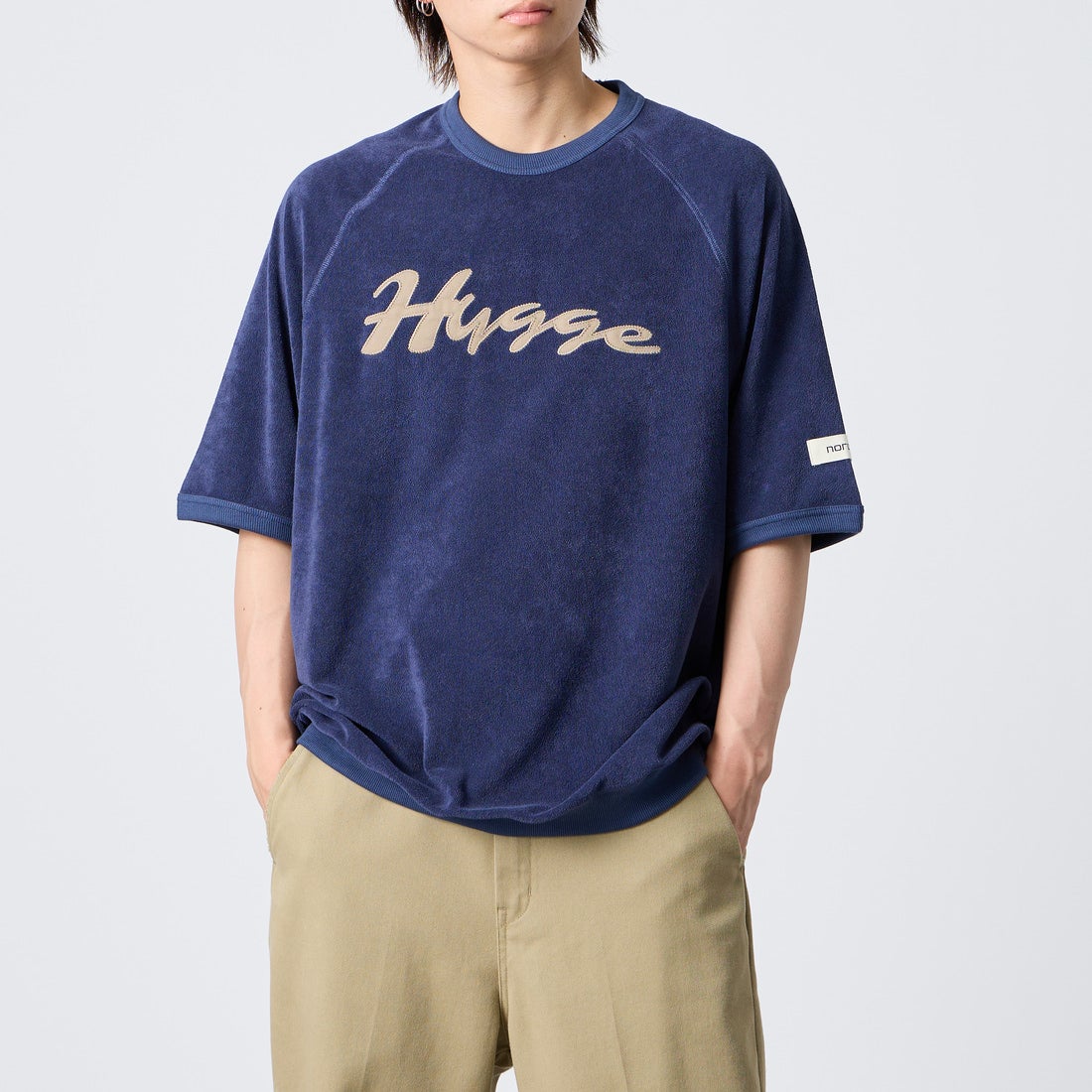 NVY&&モデル身長：177cm 着用サイズ：XL&&