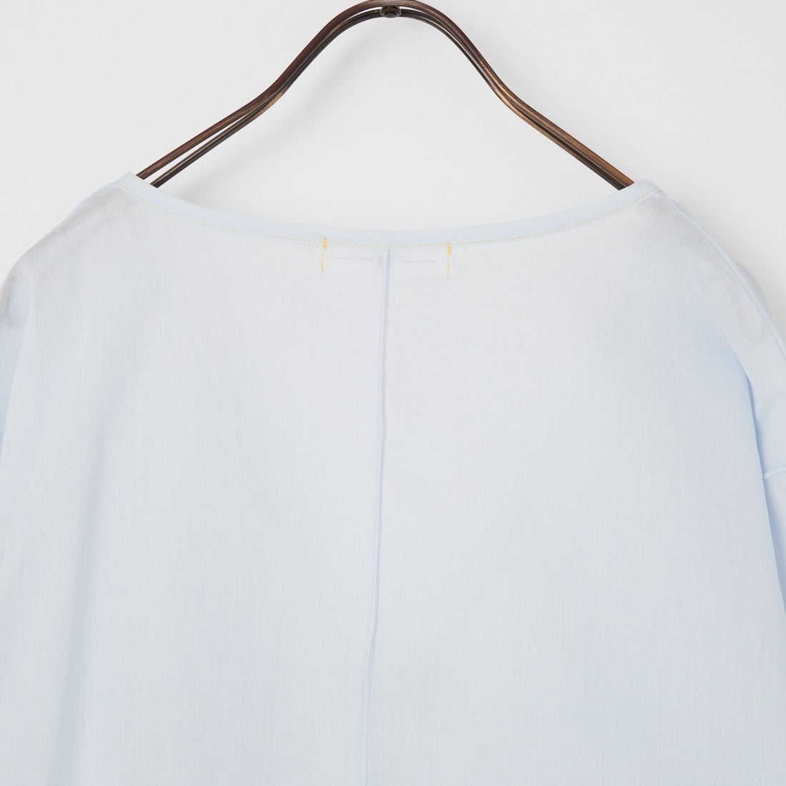 me. [ミードット] ベールコットンシアーカーディガン [ME-26106] 270 SAX