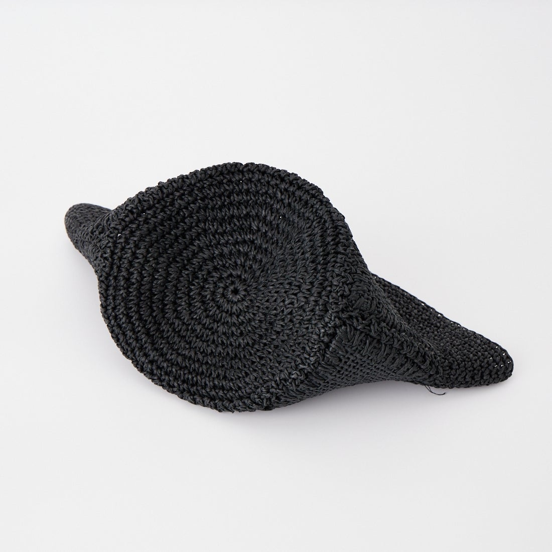 SIGNA 1925 [シグナ1925] クロシェ編みペーパーハット [NGS2622] 9900 BLACK