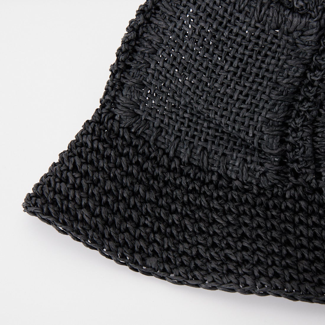 SIGNA 1925 [シグナ1925] クロシェ編みペーパーハット [NGS2622] 9900 BLACK