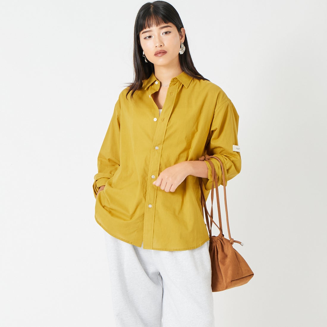 MUSTARD&&モデル身長：162cm 着用サイズ：S&&