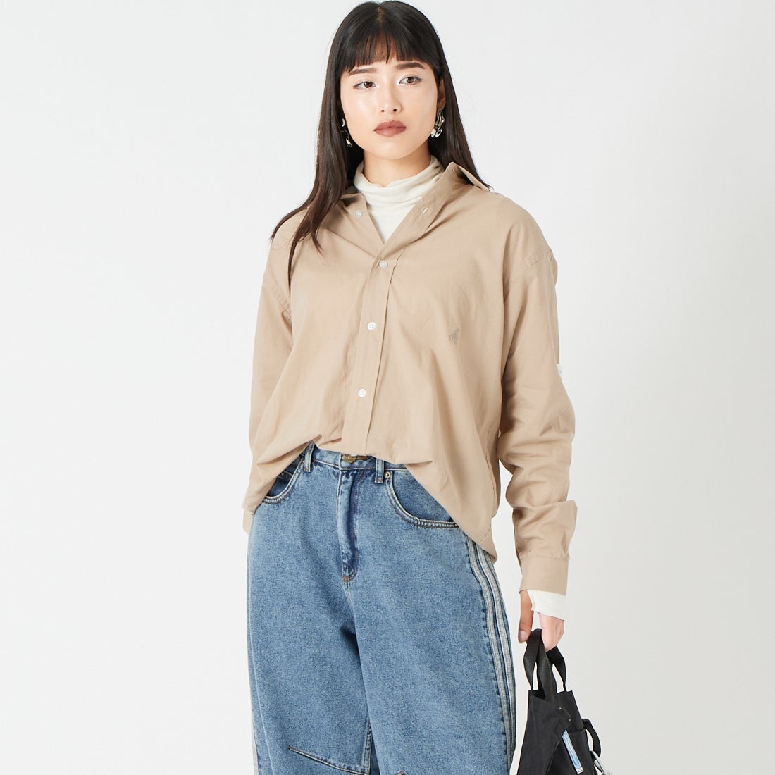 BEG&&モデル身長：162cm 着用サイズ：S&&