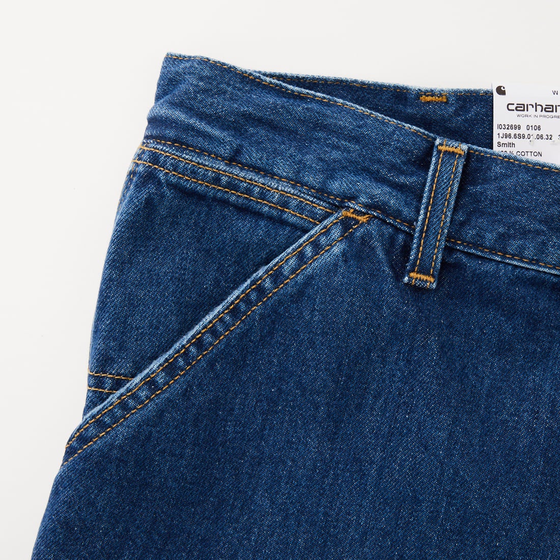 carhartt WIP [カーハートダブリューアイピー] デニムダブルニーパンツ [I032699] BLUE S.W