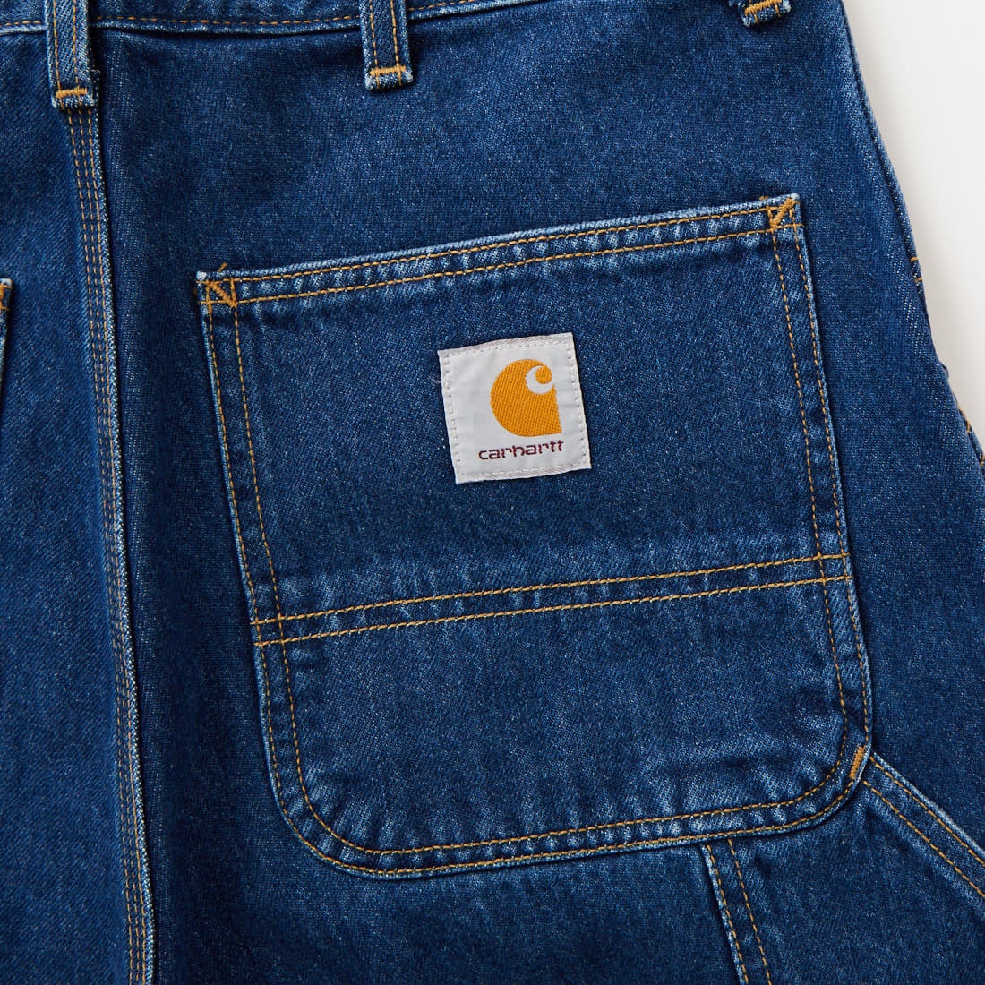 carhartt WIP [カーハートダブリューアイピー] デニムダブルニーパンツ [I032699] BLUE S.W