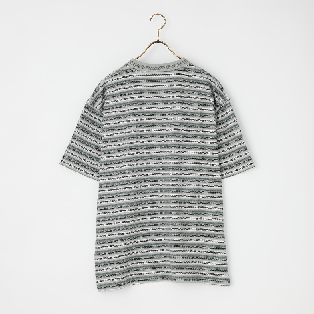 SEDAN ALL-PURPOSE [セダン オールパーパス] ジャガードボーダーTシャツ [SD26S-CT06] GREY
