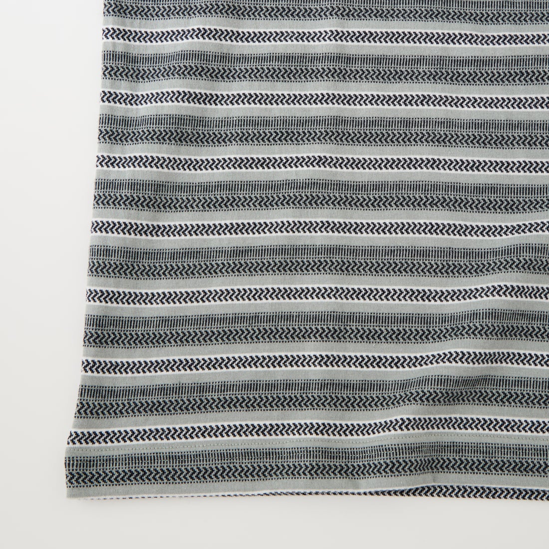 SEDAN ALL-PURPOSE [セダン オールパーパス] ジャガードボーダーTシャツ [SD26S-CT06] GREY