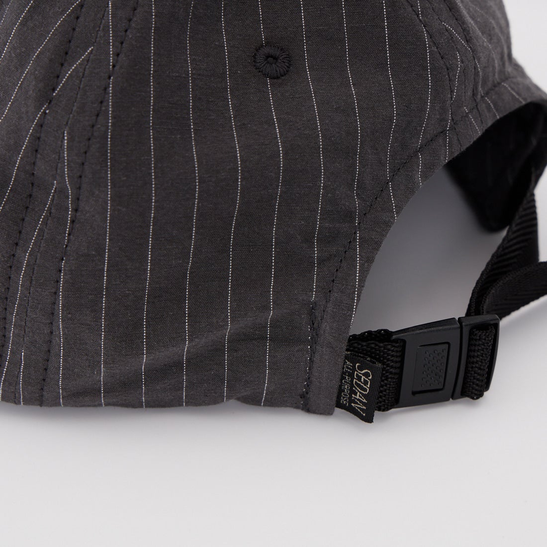 SEDAN ALL-PURPOSE [セダン オールパーパス] クラシックロゴ コットンリネンキャップ [SD26S-CP04] BLK STRIPE