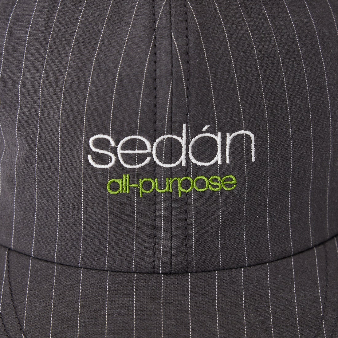 SEDAN ALL-PURPOSE [セダン オールパーパス] クラシックロゴ コットンリネンキャップ [SD26S-CP04] BLK STRIPE