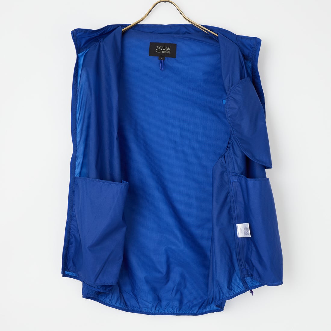 SEDAN ALL-PURPOSE [セダン オールパーパス] スーパーライトパッカブルベスト [SD26S-JK09] LAPIS BLUE