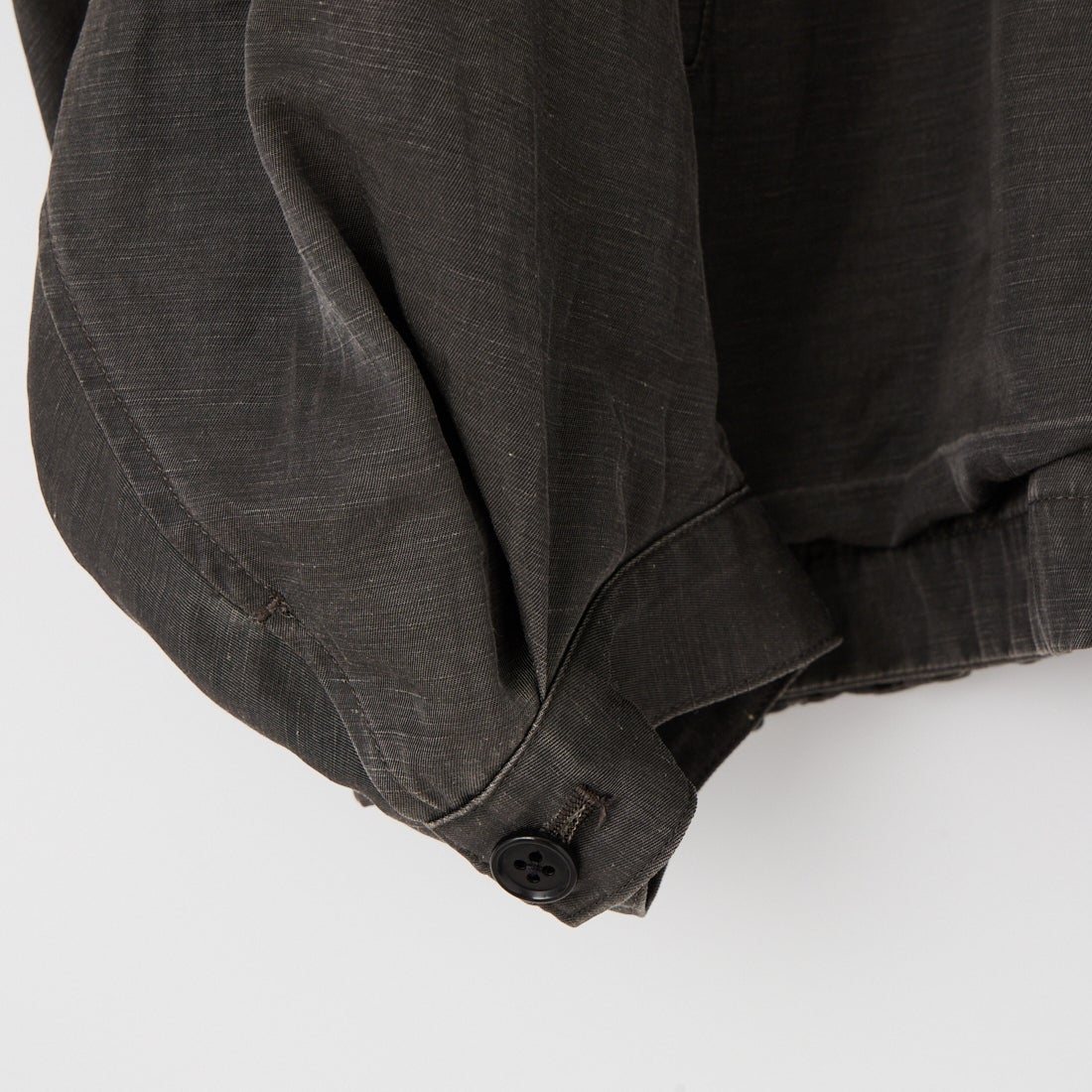 STILL BY HAND [スティルバイハンド] ピグメントプリント ジップアップブルゾン [BL05261] DUSTY GREY