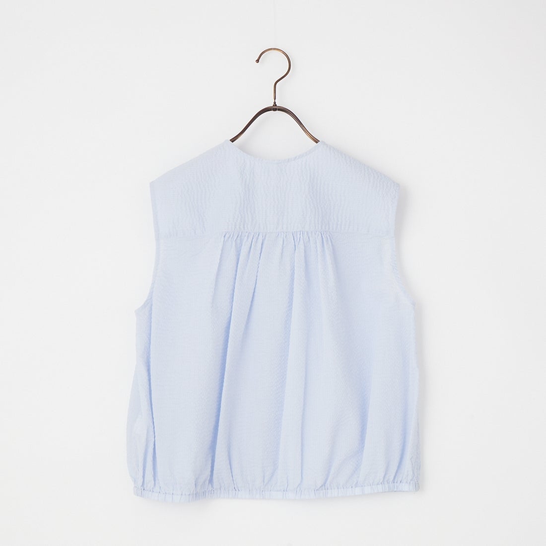 le glazik [ルグラジック] スリーブレスシャツ [LG-B0465LOC] SAX