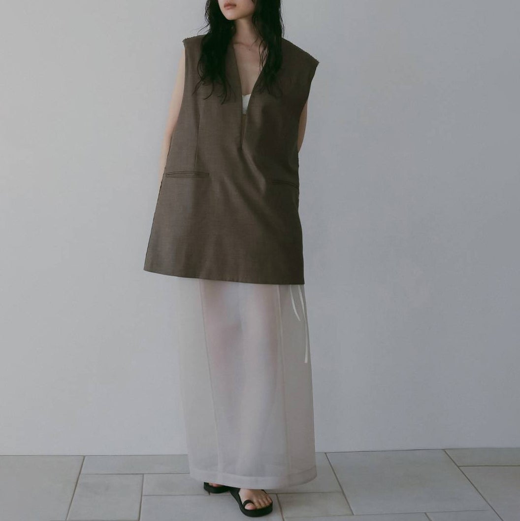 anuke [アンヌーク] キーネックオーバーベスト [62610107] MCA