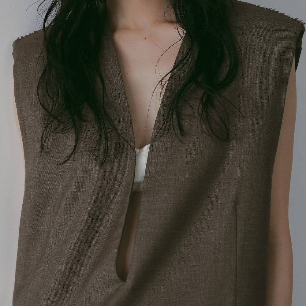 anuke [アンヌーク] キーネックオーバーベスト [62610107] MCA