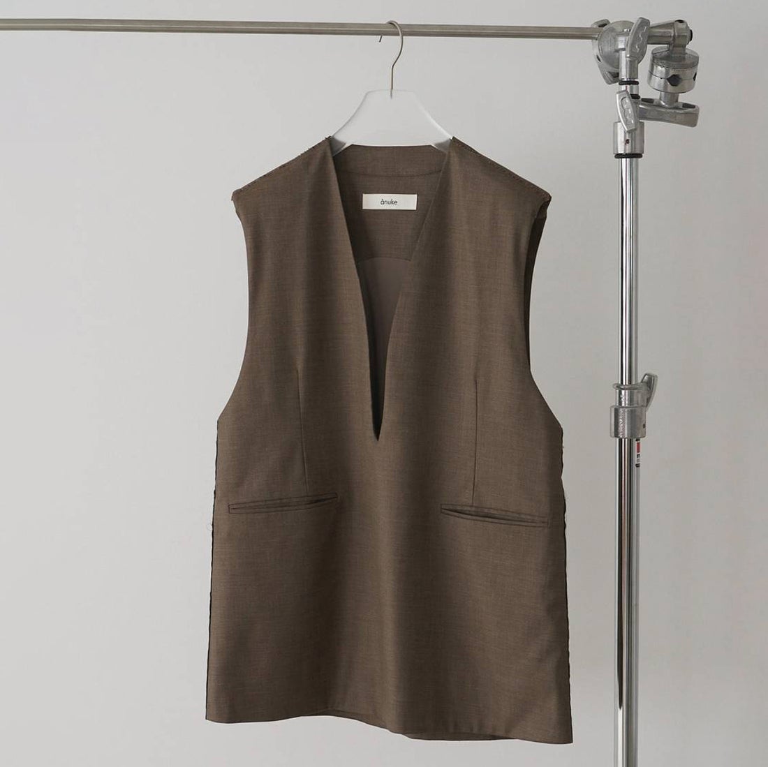 anuke [アンヌーク] キーネックオーバーベスト [62610107] MCA