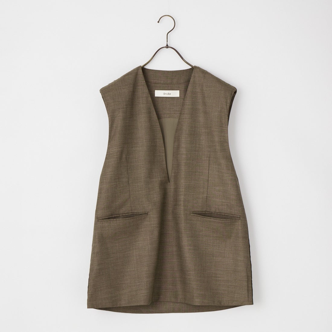 anuke [アンヌーク] キーネックオーバーベスト [62610107] MCA
