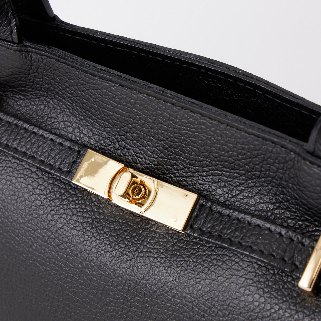 AULENTTI [オウレンティ] ロングハンドルレザーバッグ [DI-3886-DO] D28 NERO