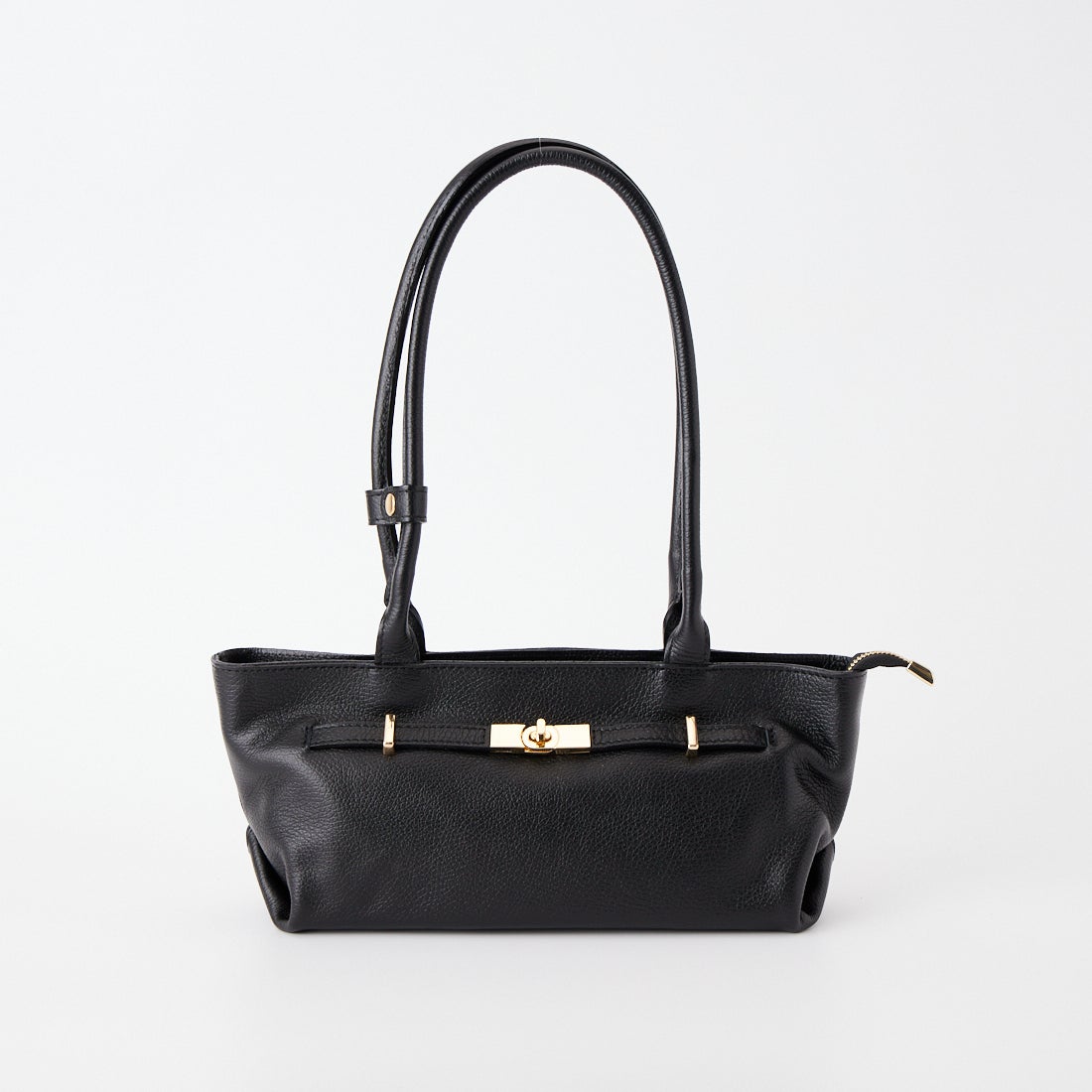 AULENTTI [オウレンティ] ロングハンドルレザーバッグ [DI-3886-DO] D28 NERO