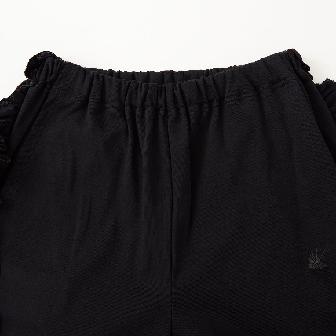 RhodolirioN [ロドリリオン] スワローフリルサイドパンツ [SW1079] B BLACK