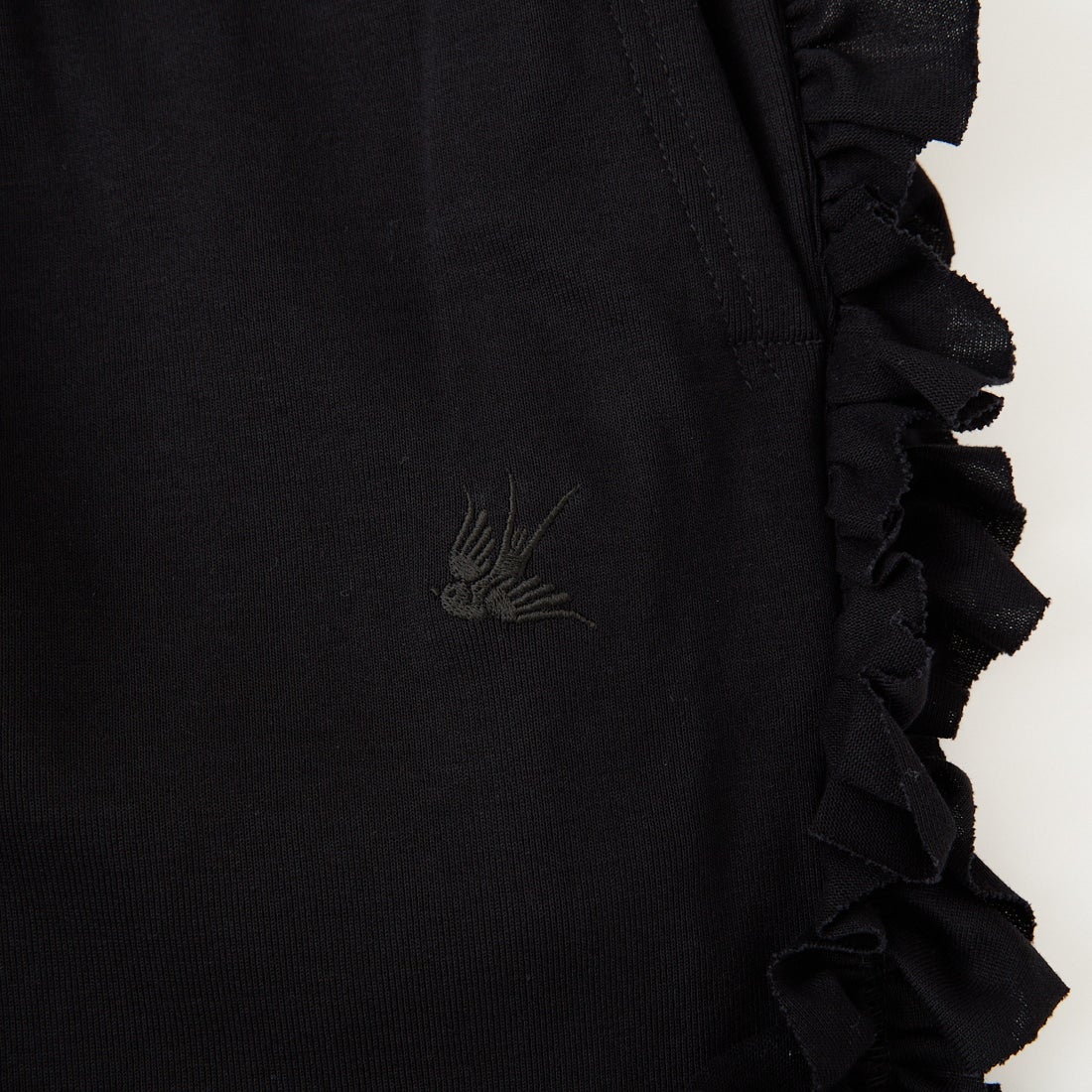 RhodolirioN [ロドリリオン] スワローフリルサイドパンツ [SW1079] B BLACK