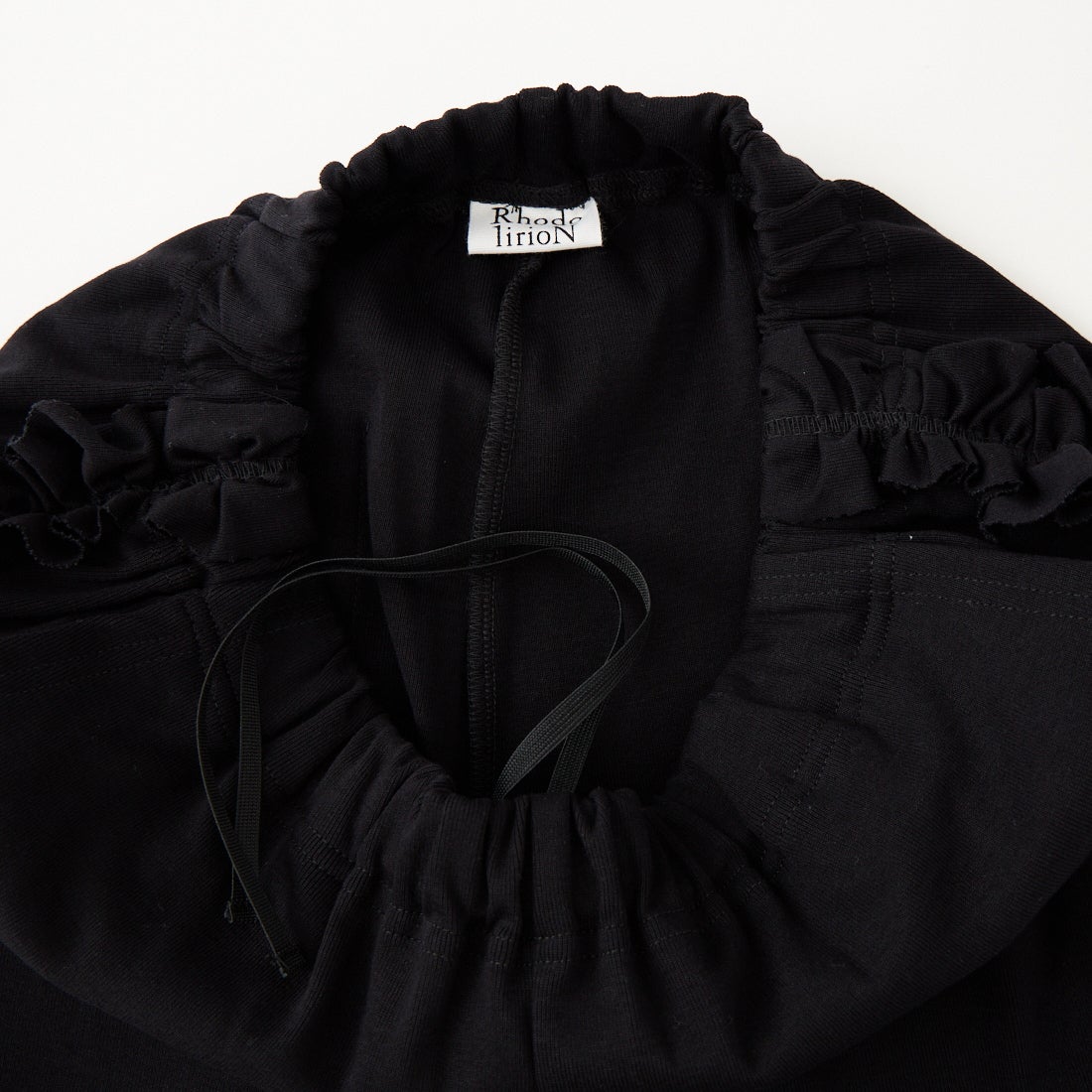 RhodolirioN [ロドリリオン] スワローフリルサイドパンツ [SW1079] B BLACK