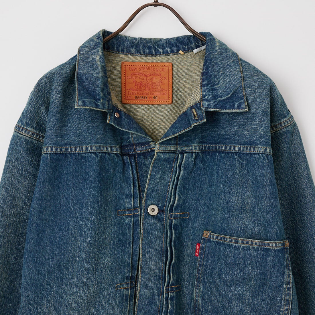 LEVIS Vintage Clothing [リーバイス ヴィンテージ クロージング] WW2 リジッドトラッカージャケット [0039S-00] 01