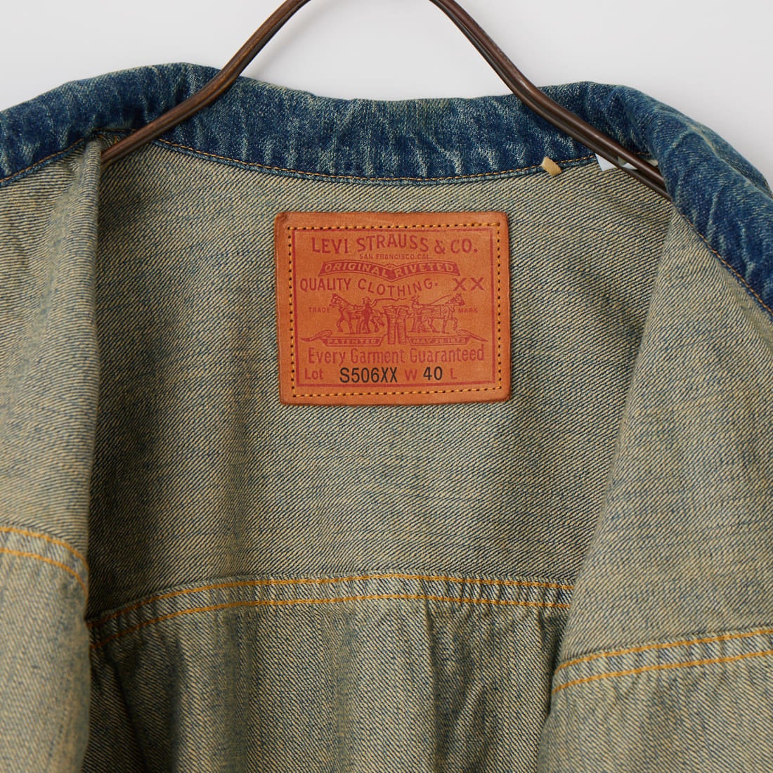 LEVIS Vintage Clothing [リーバイス ヴィンテージ クロージング] WW2 リジッドトラッカージャケット [0039S-00] 01