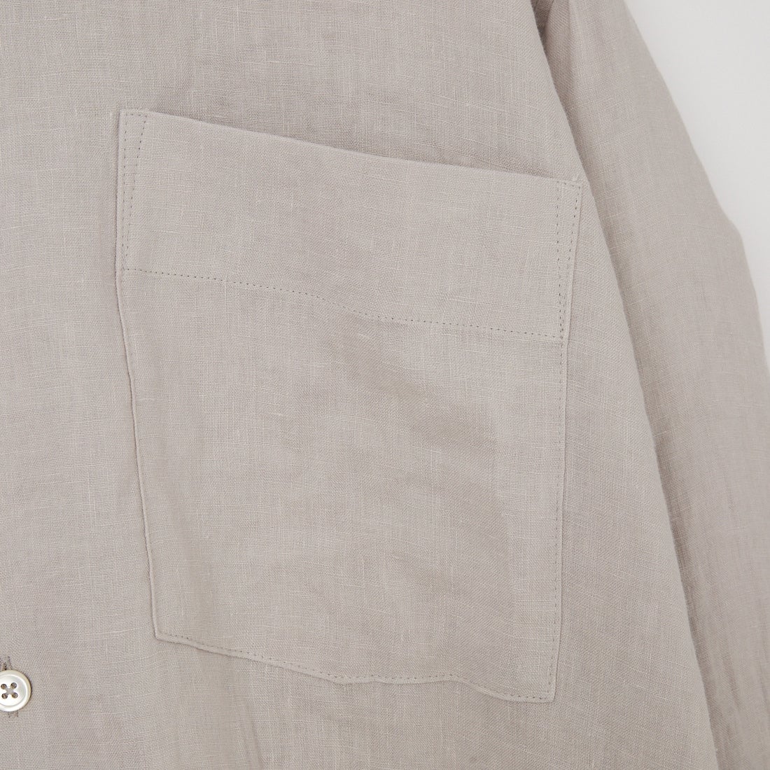 PERS PROJECTS [パースプロジェクト] ビクター ロングスリーブワイドフィットシャツ [26SP-11021SD] LT.GRAY