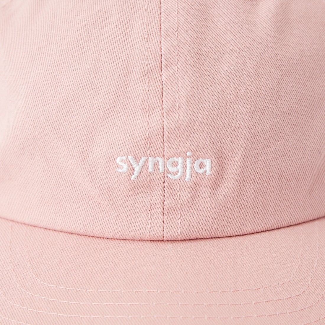 syngja [シンギア] ロゴ刺繍キャップ [SYOT-2609] PINK