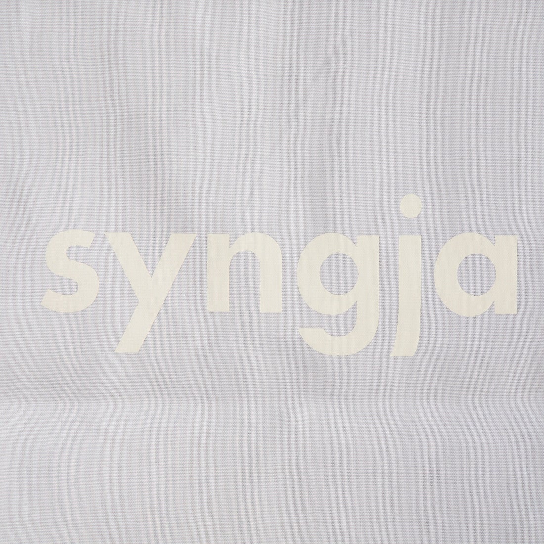 syngja [シンギア] ロゴトートバッグ [SYOT-2610] LIGHT GREY