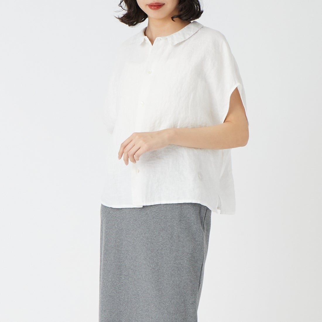 OFF WHITE&&モデル身長：162cm 着用サイズ：1&&