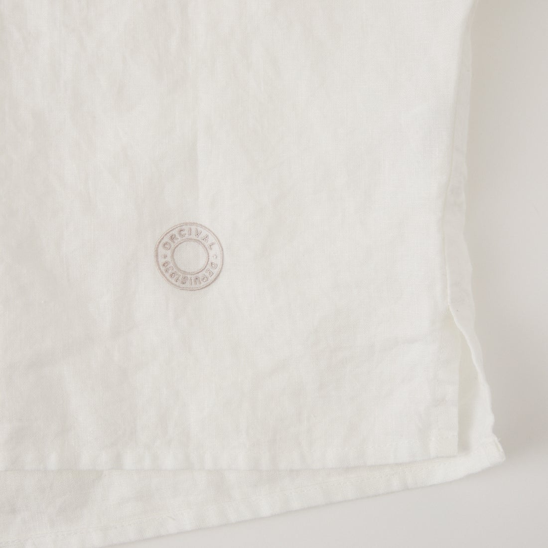 ORCIVAL [オーシバル] ノースリーブリネンシャツ [OR-B0360YLM] OFF WHITE