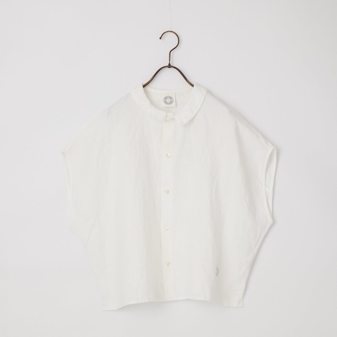 ORCIVAL [オーシバル] ノースリーブリネンシャツ [OR-B0360YLM] OFF WHITE