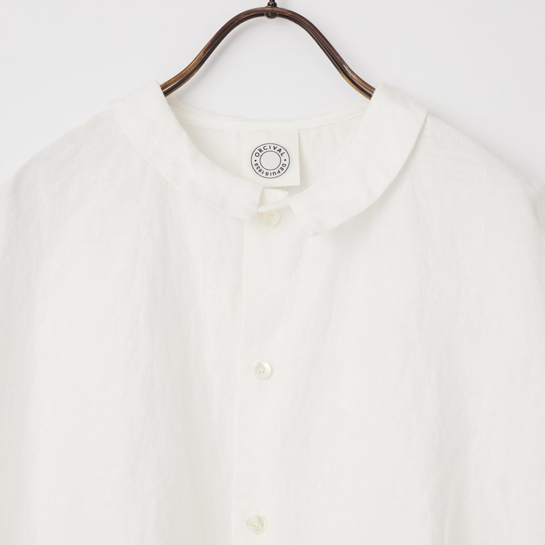 ORCIVAL [オーシバル] ノースリーブリネンシャツ [OR-B0360YLM] OFF WHITE