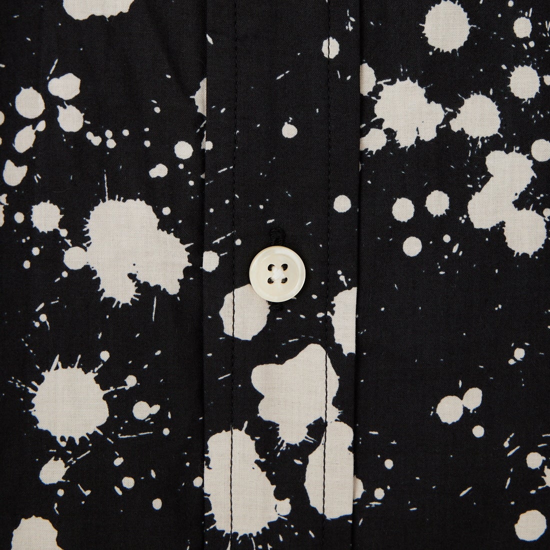ILL ONE EIGHTY [イル ワンエイティ] スプラッシュボタンダウンシャツ [ILL261-04] BLACK