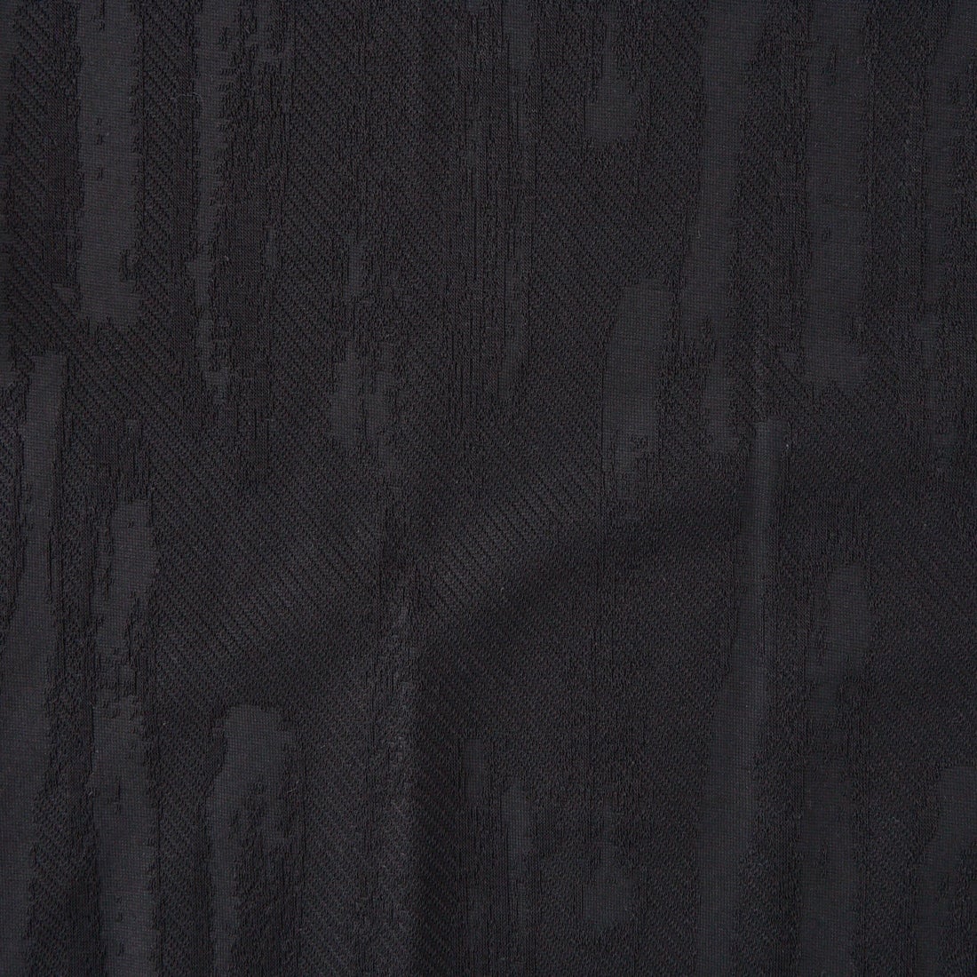 SLICK [スリック] アブストラクト ジャカードTシャツ [5230240] 700 BLACK