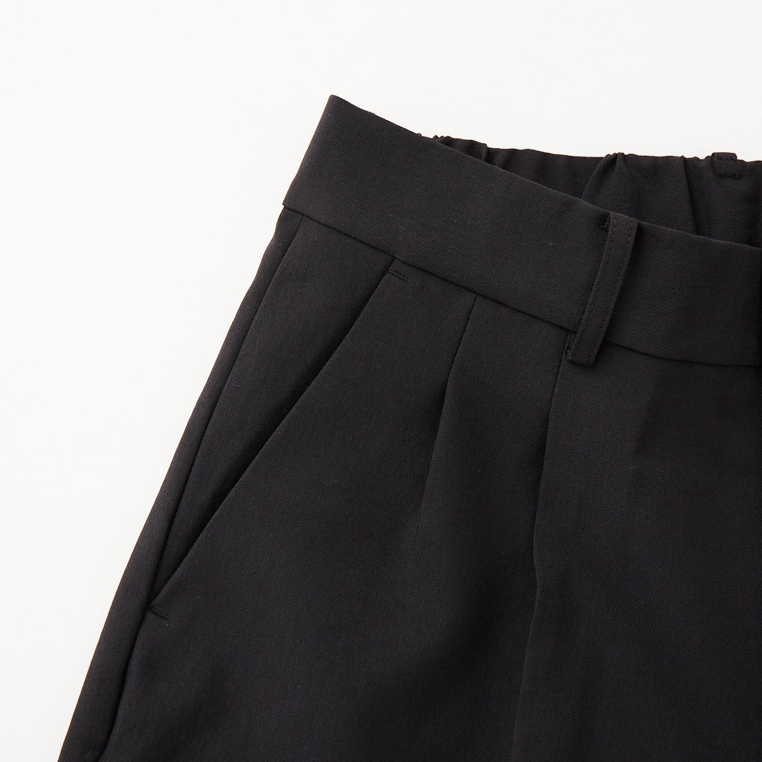 SLICK [スリック] テックツイル ワイドショートパンツ [5260246] 700 BLACK