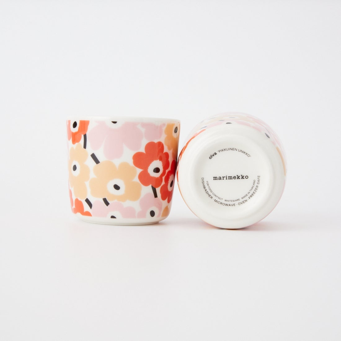 marimekko [マリメッコ] Pikkuinen Unikko コーヒーカップセット [52269-4-75496] 10 BE/PK/R