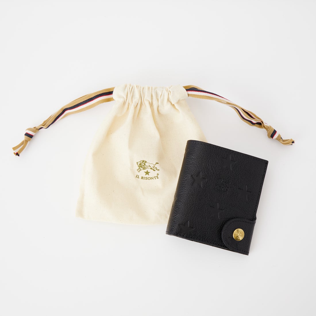 IL BISONTE [イルビゾンテ] レザーウォレット [54262308041] 35 NERO