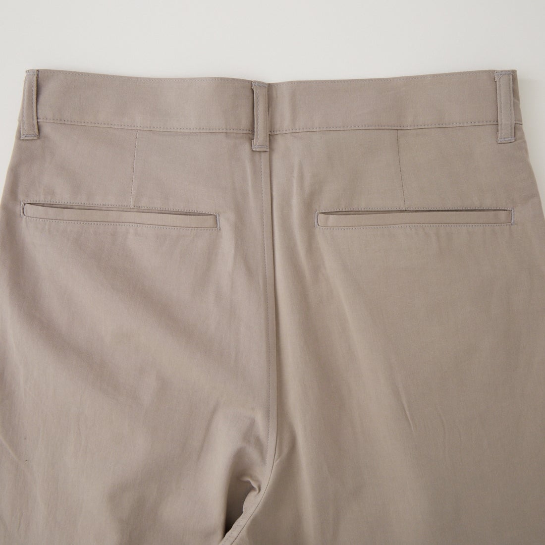 STILL BY HAND [スティルバイハンド] 別注 コットンリネンツイルパンツ [2601JF-EX05-JF] TAUPE