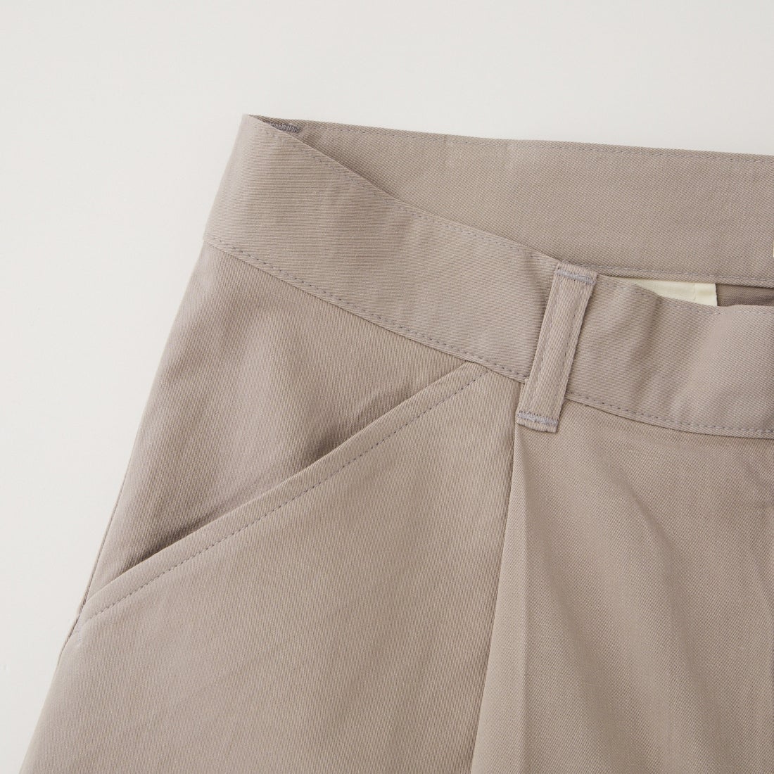 STILL BY HAND [スティルバイハンド] 別注 コットンリネンツイルパンツ [2601JF-EX05-JF] TAUPE