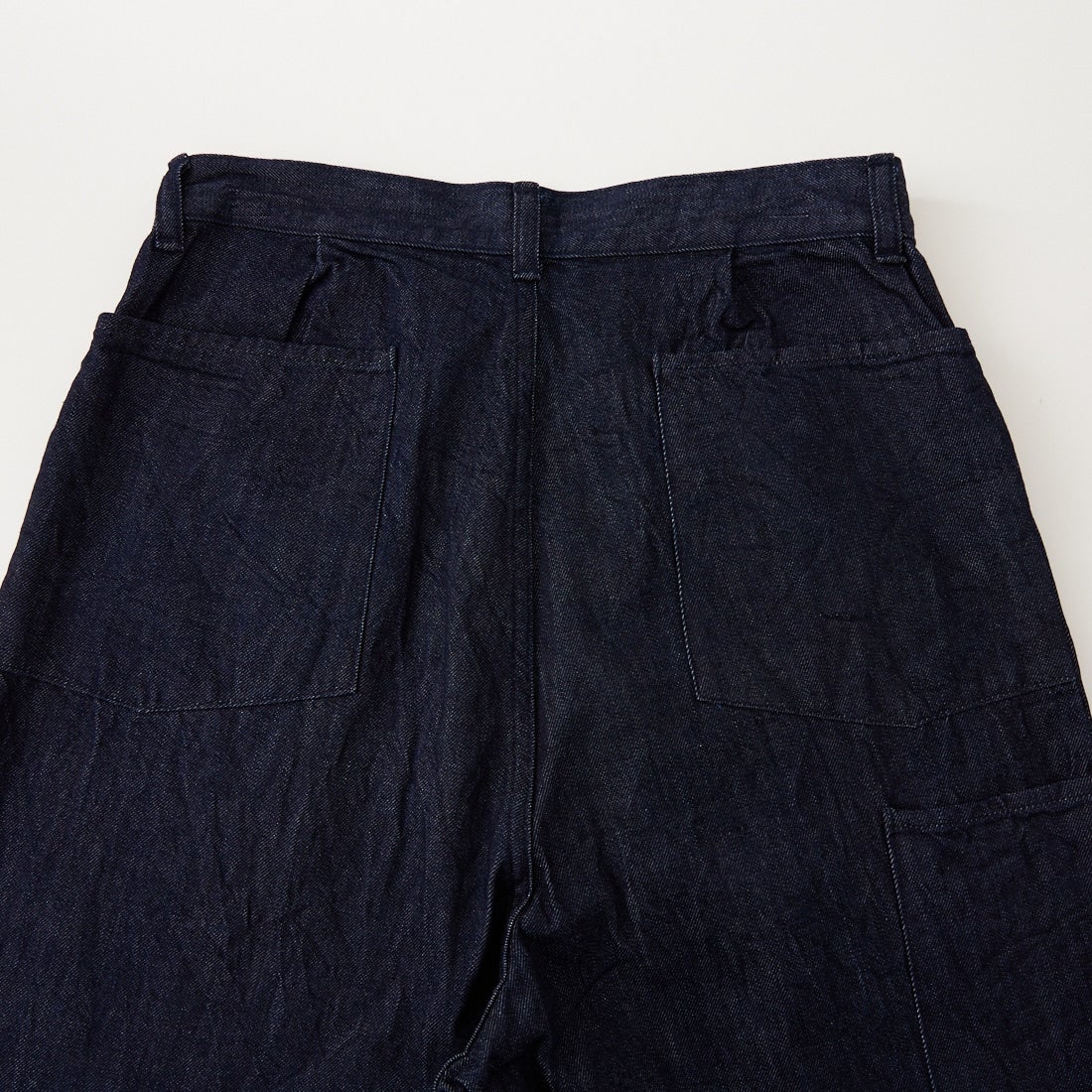 STILL BY HAND [スティルバイハンド] 別注 9ozデニムワイドパンツ [2601JF-EX04-JF] INDIGO